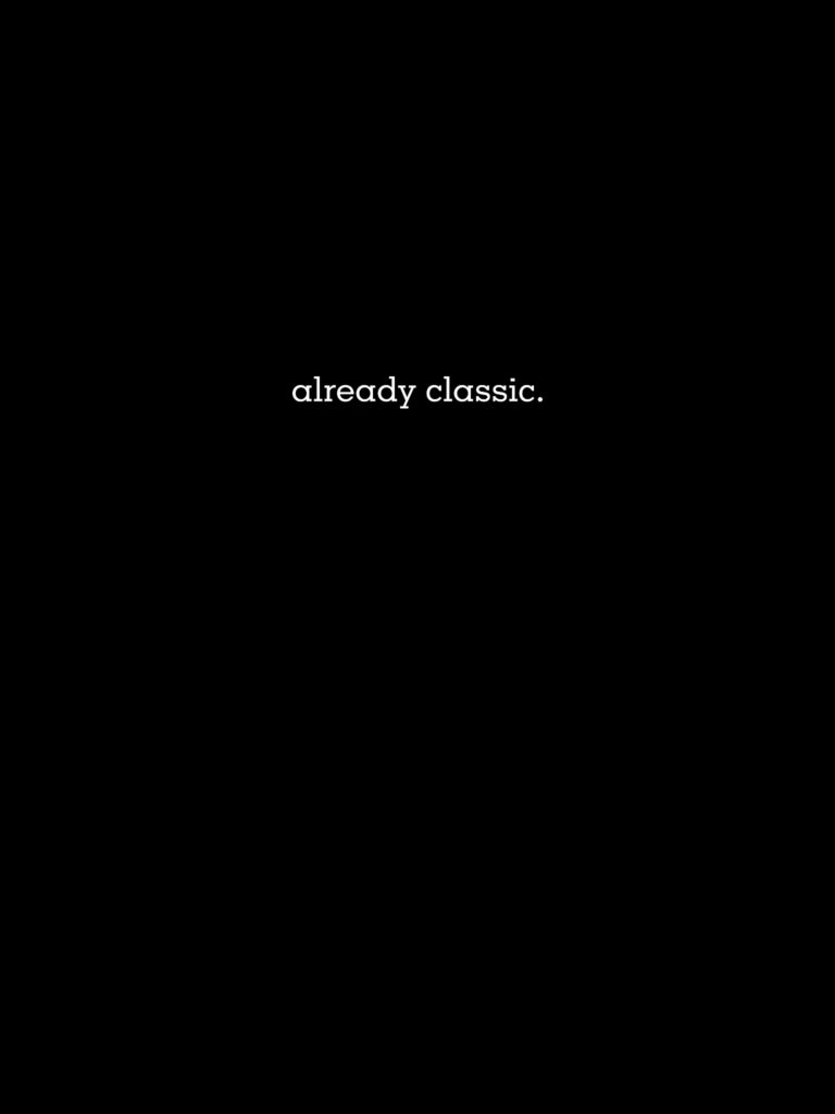 already classic.